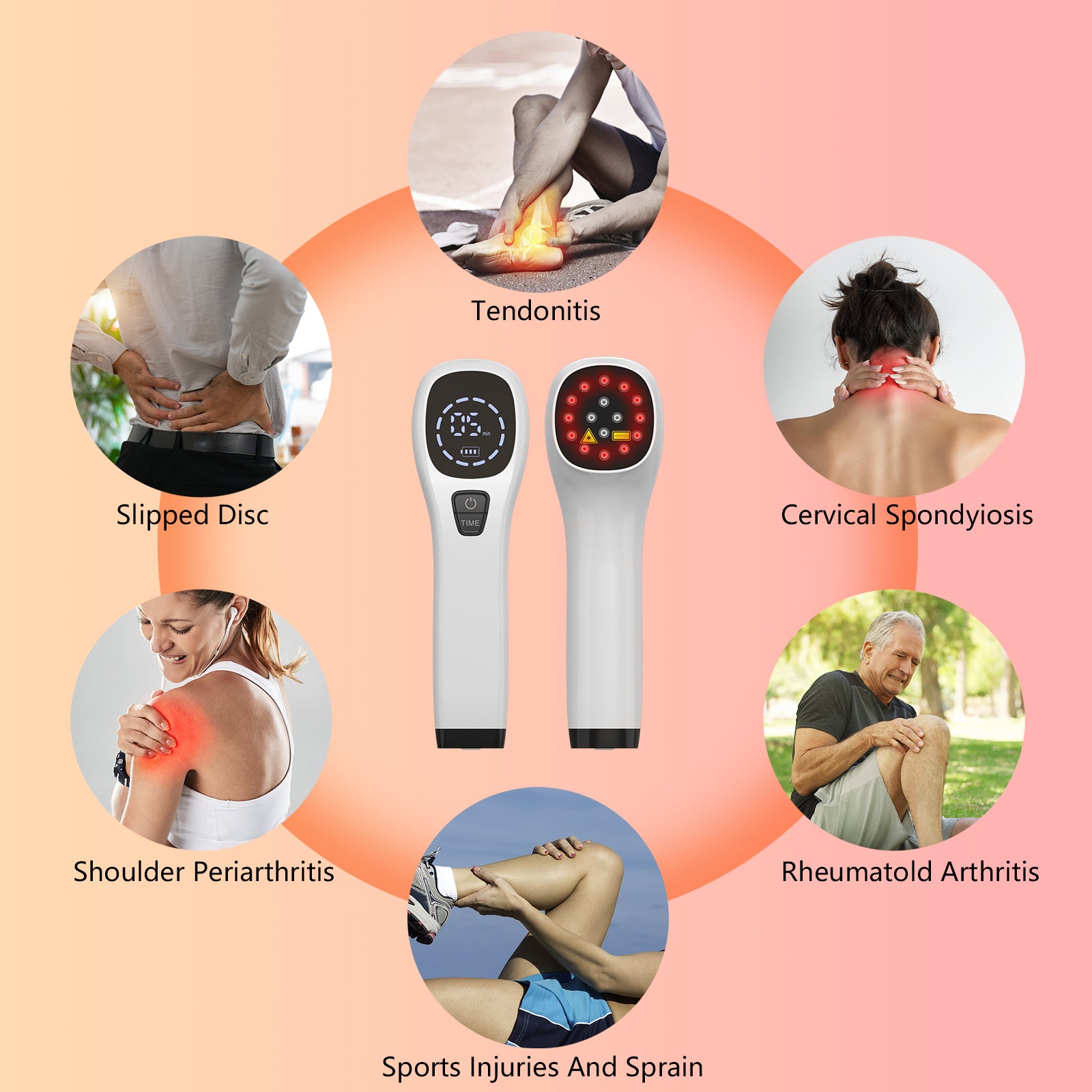 KTS® Cold Laser Therapy Device for Muscle Reliever(Premium Version)