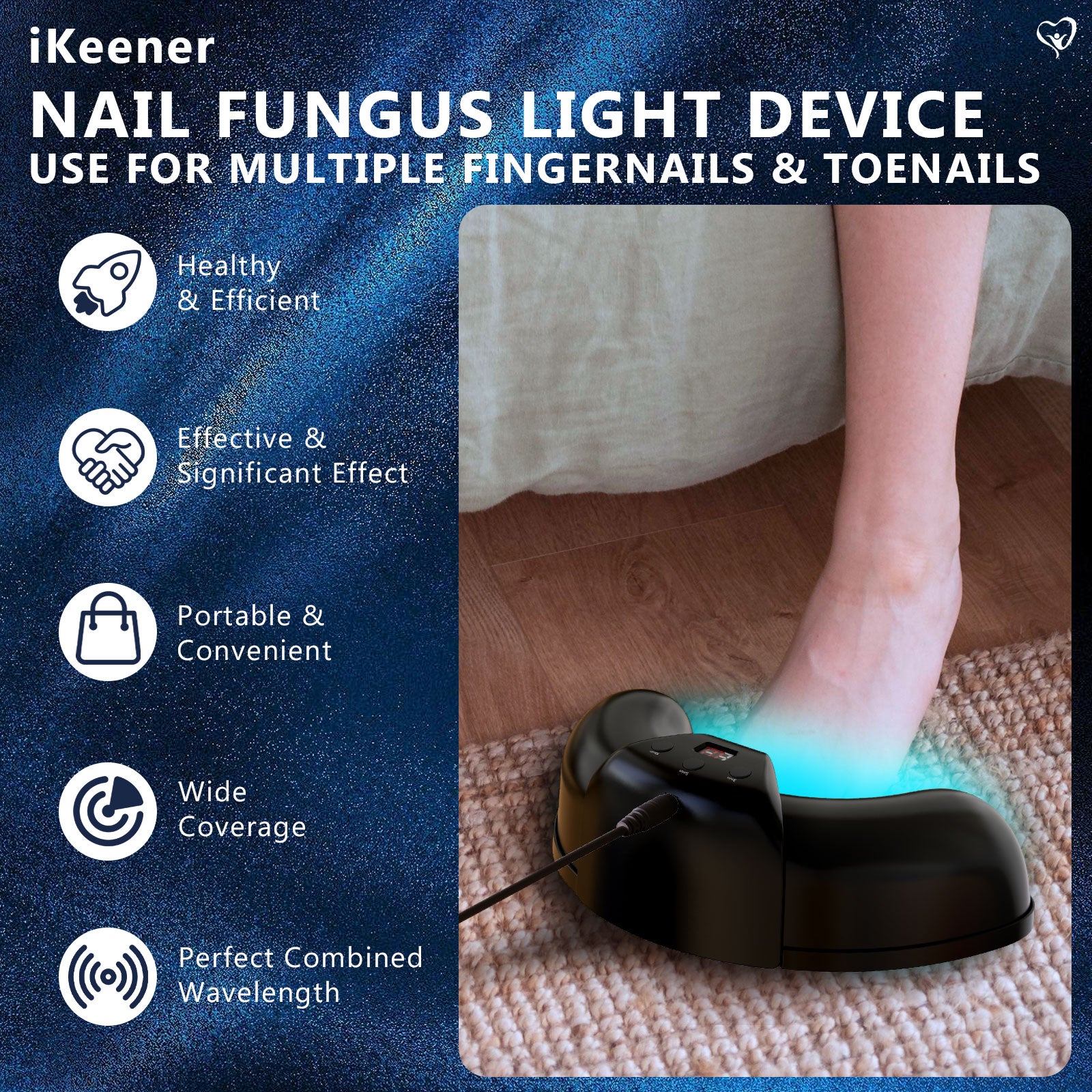 Nail Fungus Light for Multiple Toenail