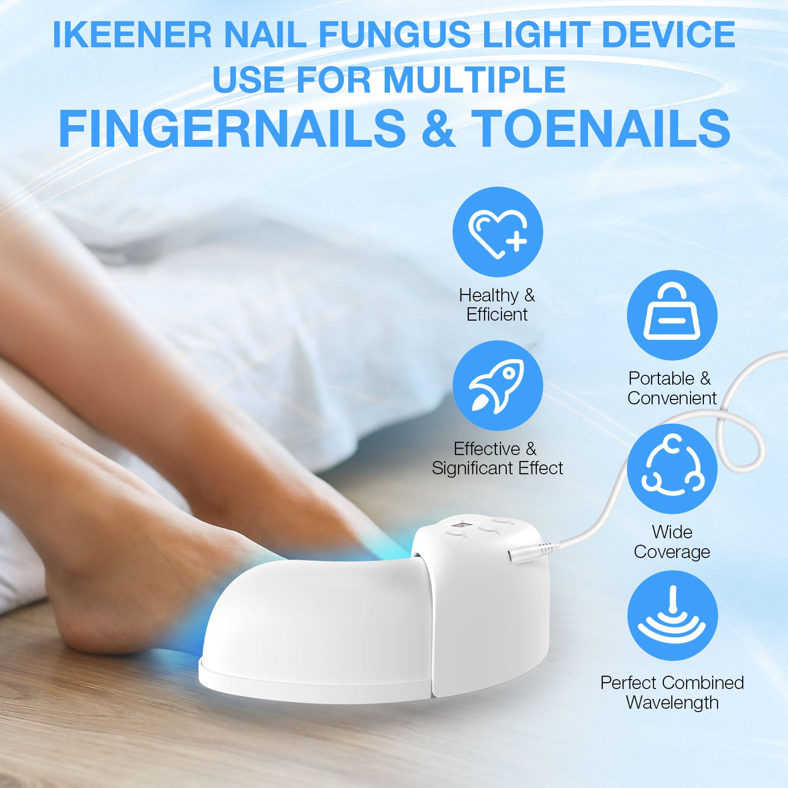 Nail Fungus Light for Multiple Toenail