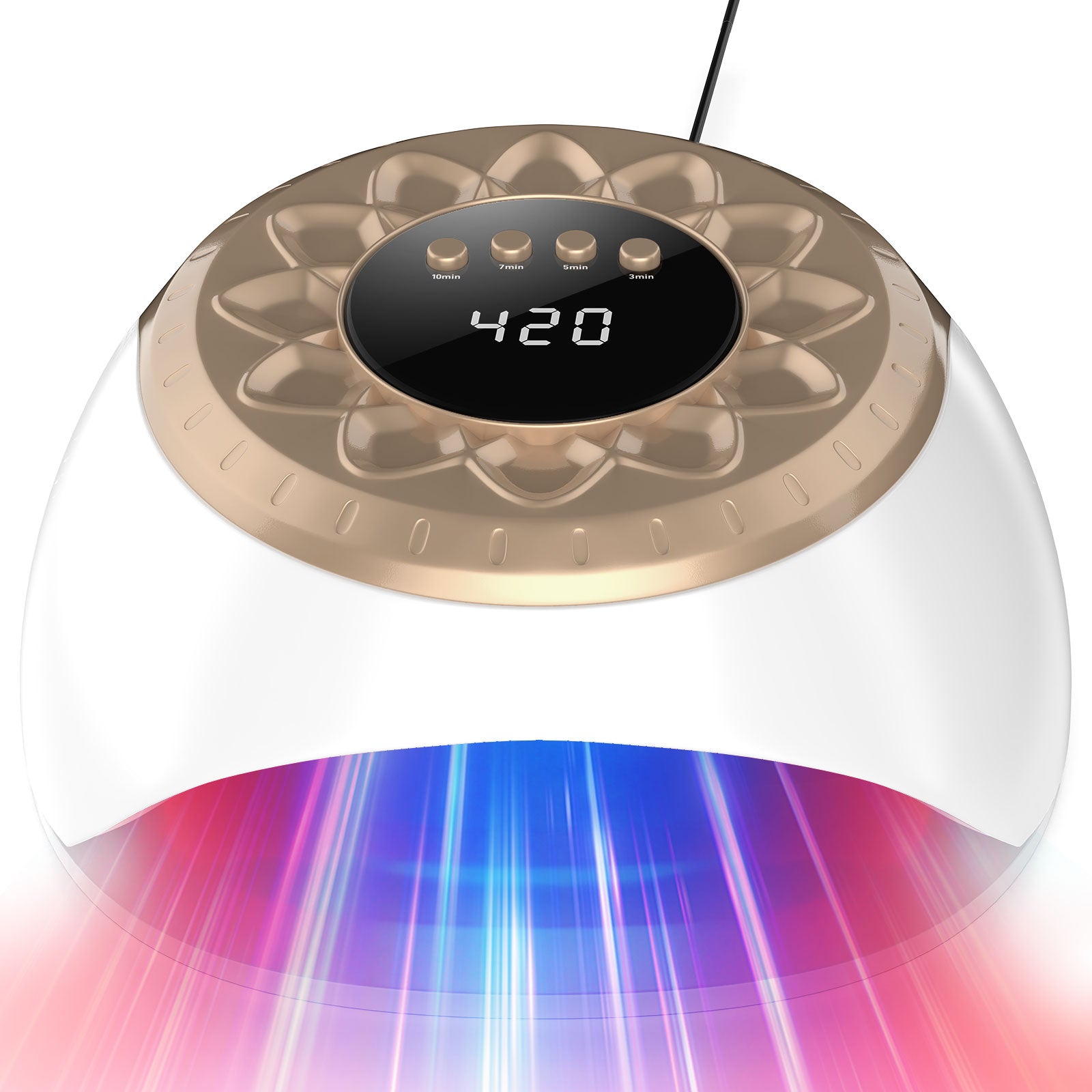 New Gold KTS Nail Fungus Light for Multiple Toenail