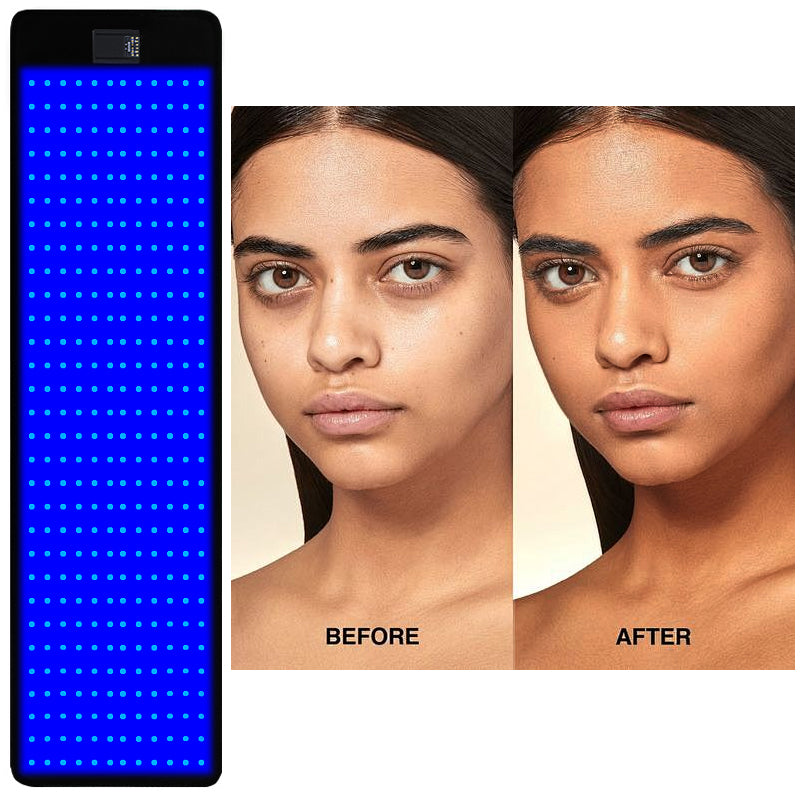 Blue Light Therapy Message Yoga Mat