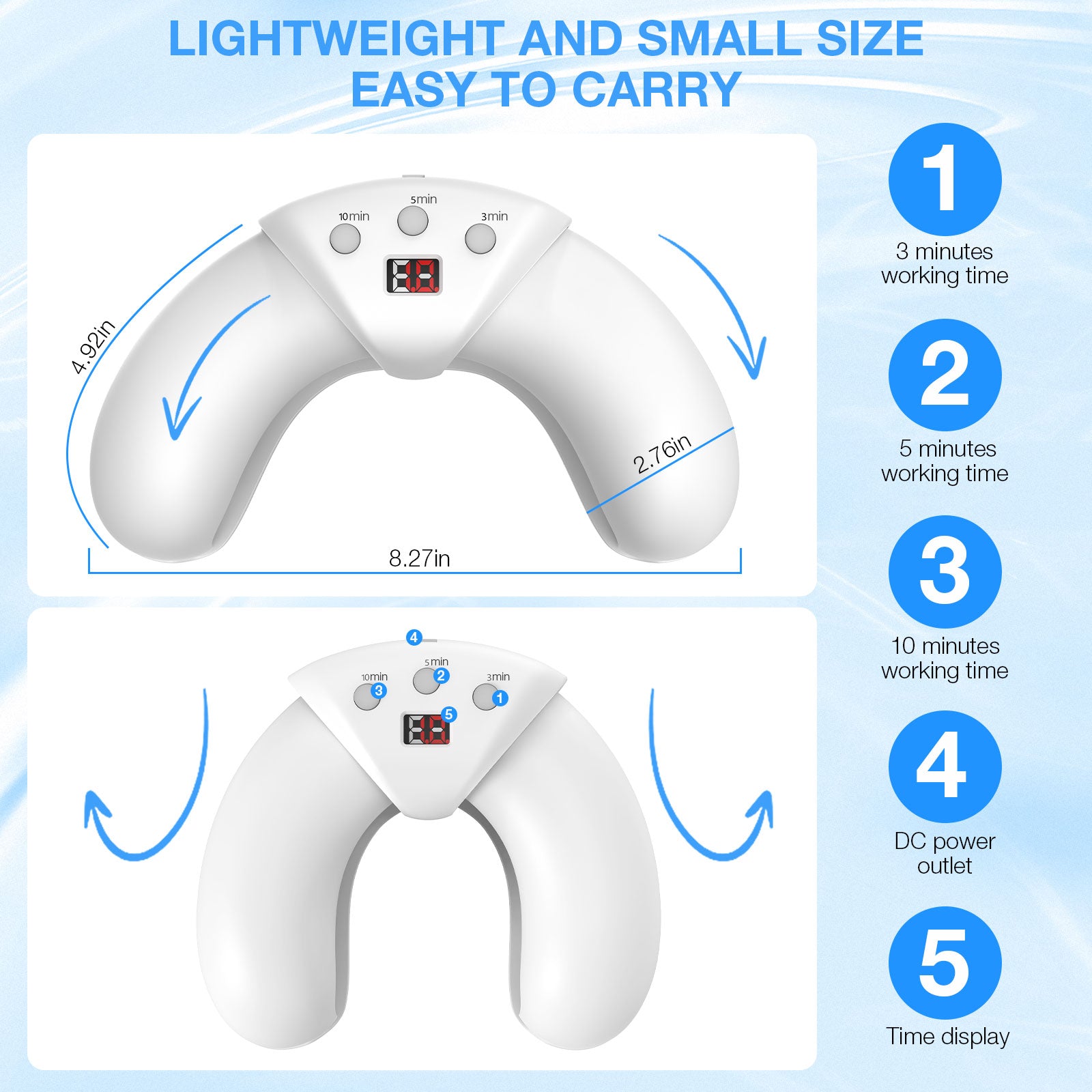 Nail Fungus Light for Multiple Toenail