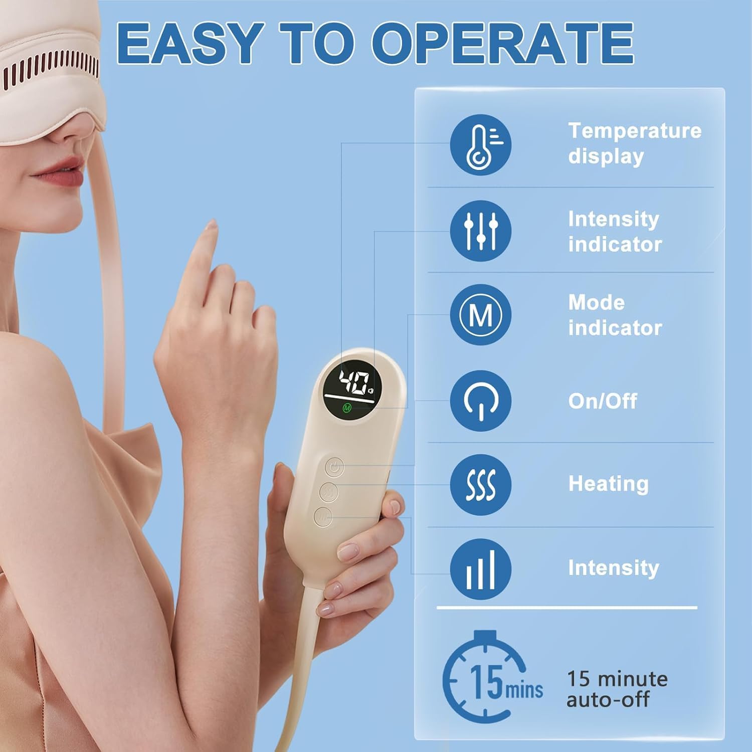 360° Full-Coverage Electric Head Massager