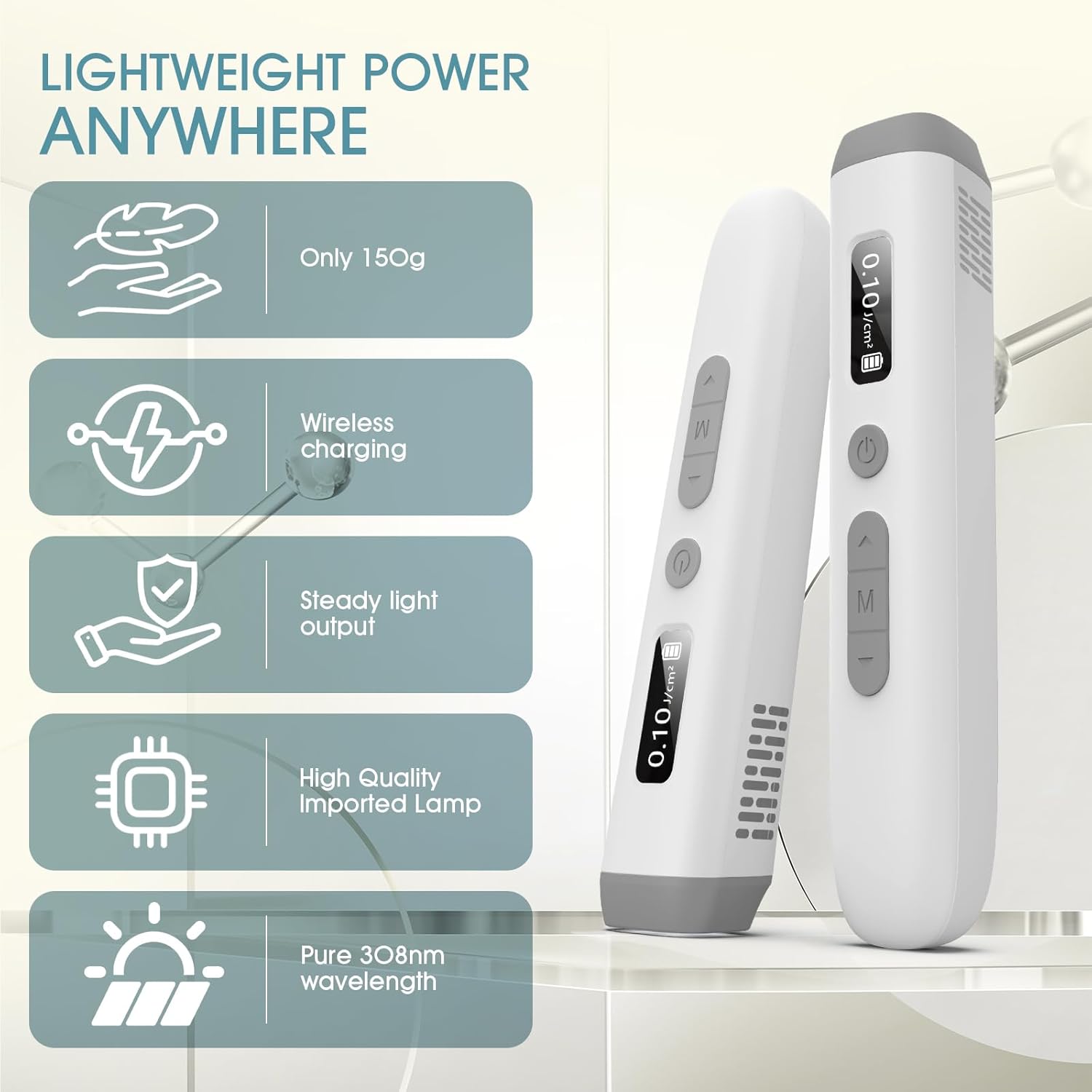 2026 New KTS Handheld 308nm UVB Light Phototherapy Device