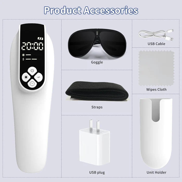 KTS® 2-in-1 Infrared Light Therapy Device for Pain Relief