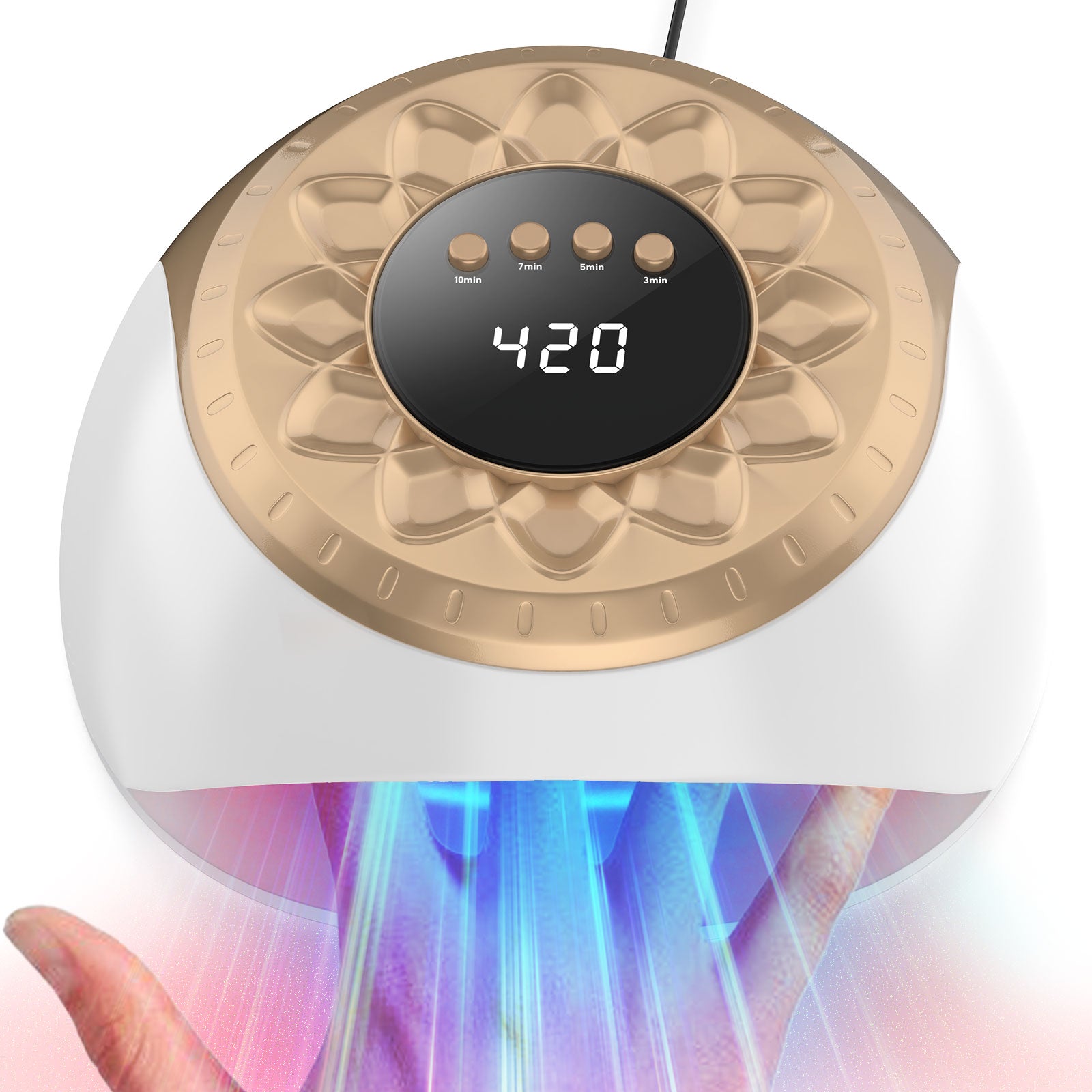 Gold KTS Nail Fungus Light for Multiple Toenail