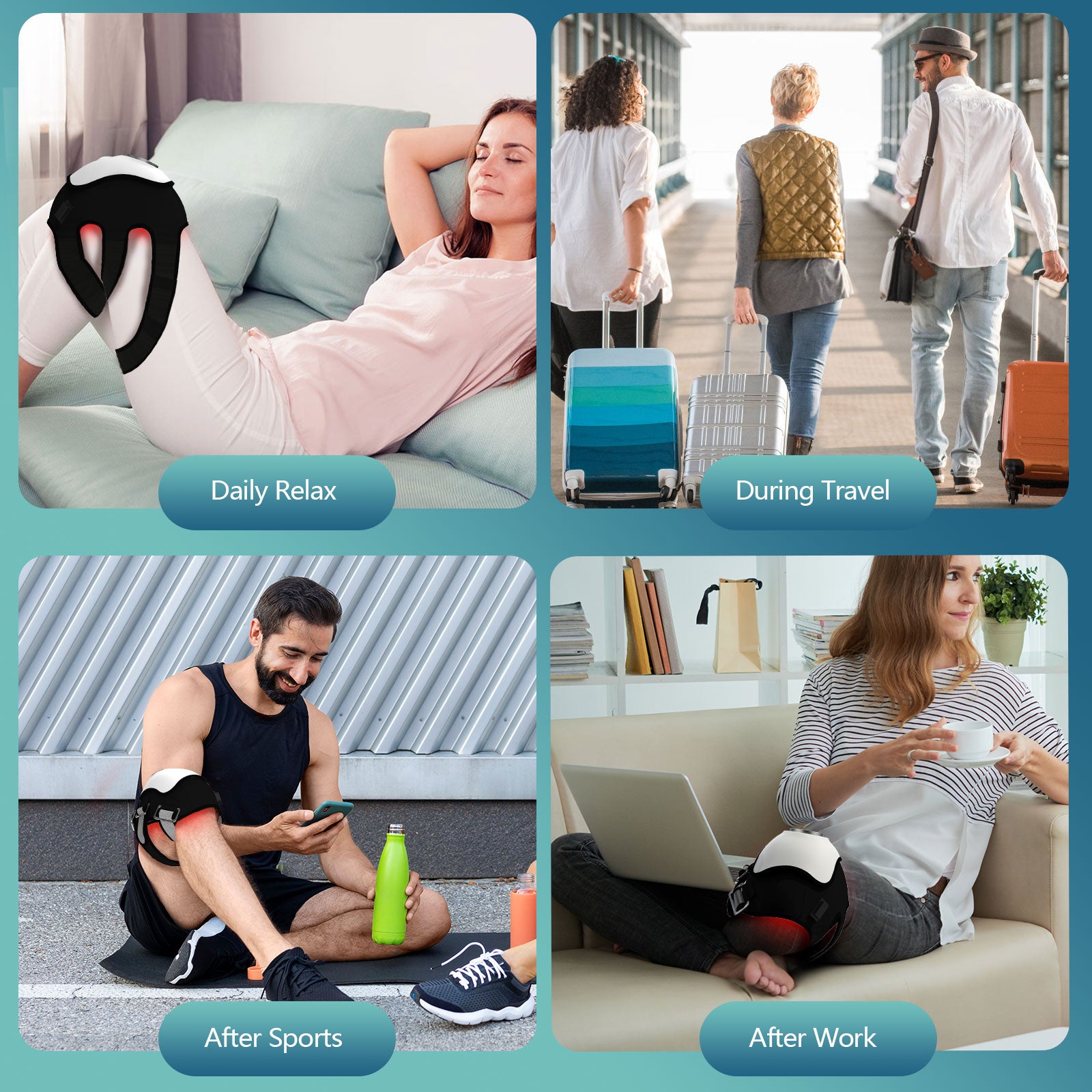 Knee 4 IN 1 Massager Osteoarthritis