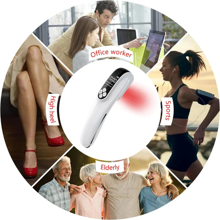 KTS® 2-in-1 Infrared Light Therapy Device for Pain Relief