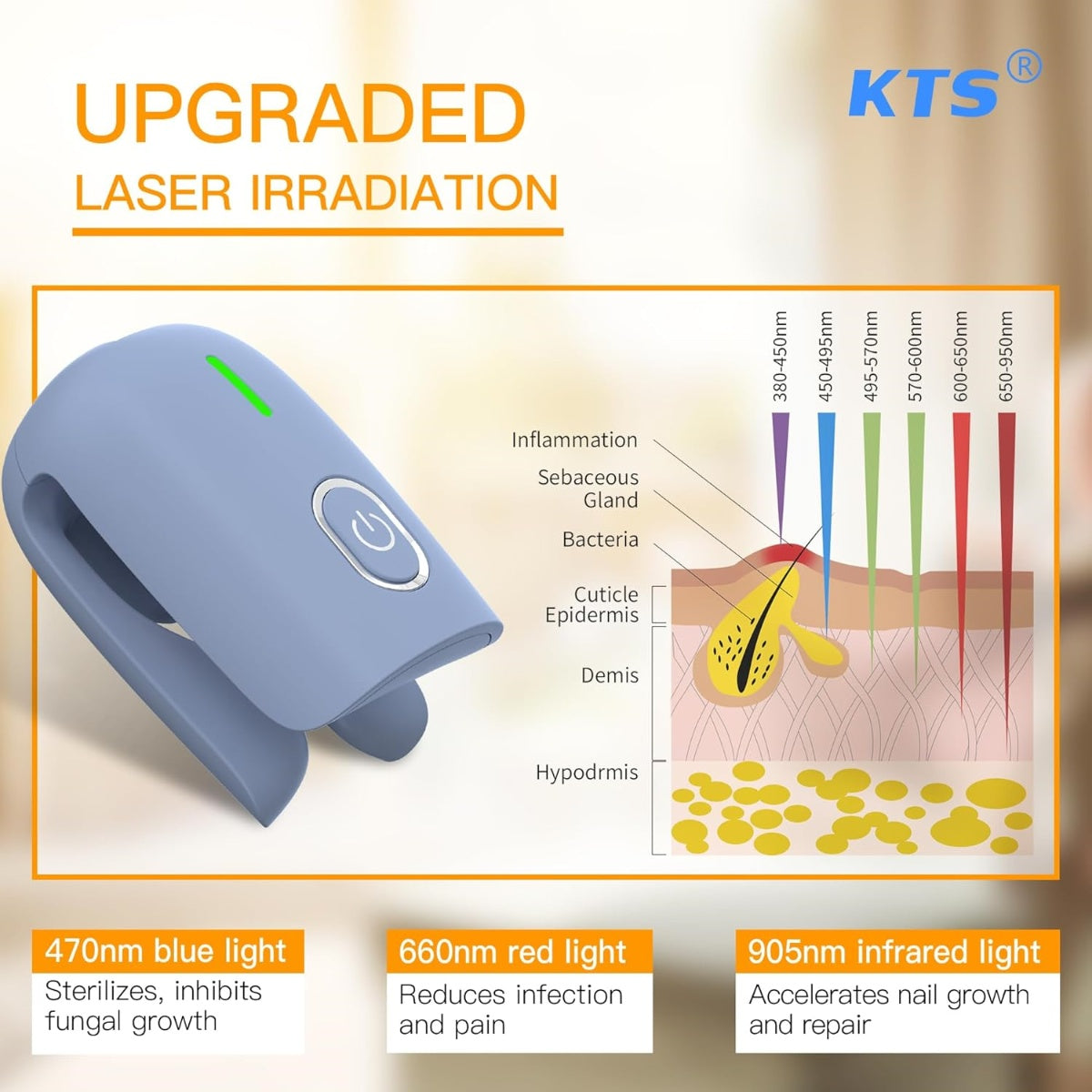 KTS Fungal Nail Treatment Device