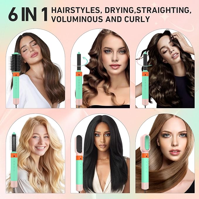 6 in 1 Hair Dryer Brush