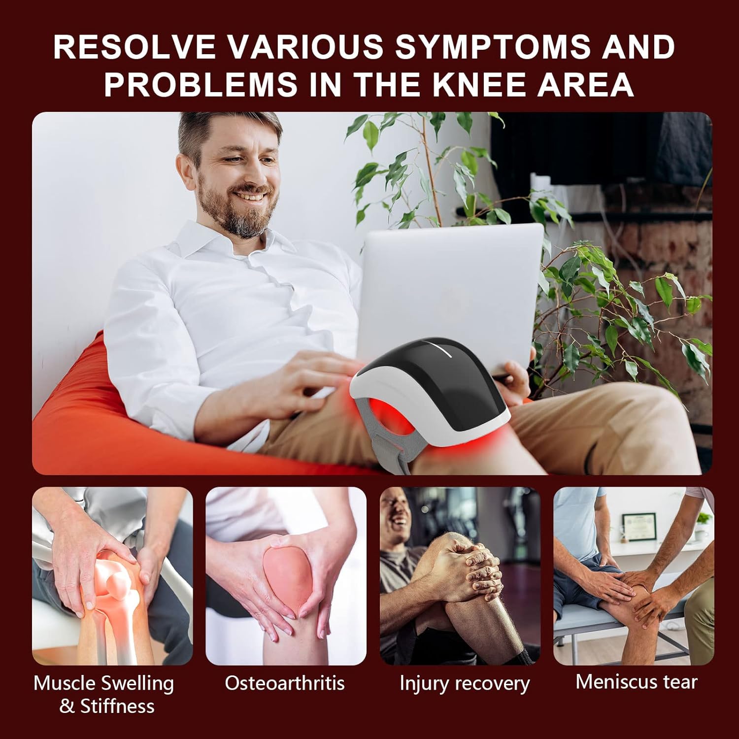 KTS® Laser Therapy Pain Relief Massager x2 Pieces