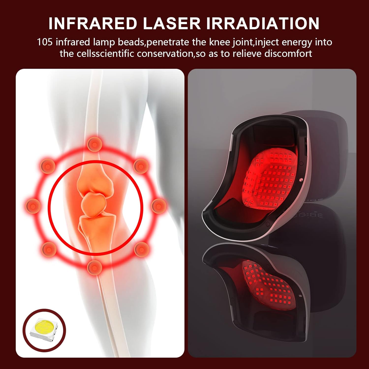 KTS® Laser Therapy Pain Relief Massager x2 Pieces