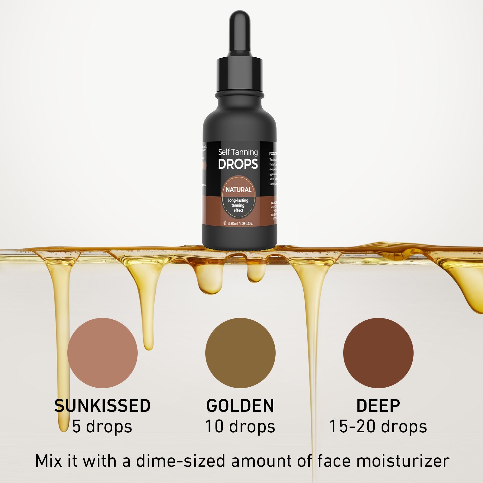 Sunless Glow Tanning Concentrate 30ml for Home x2 Pieces