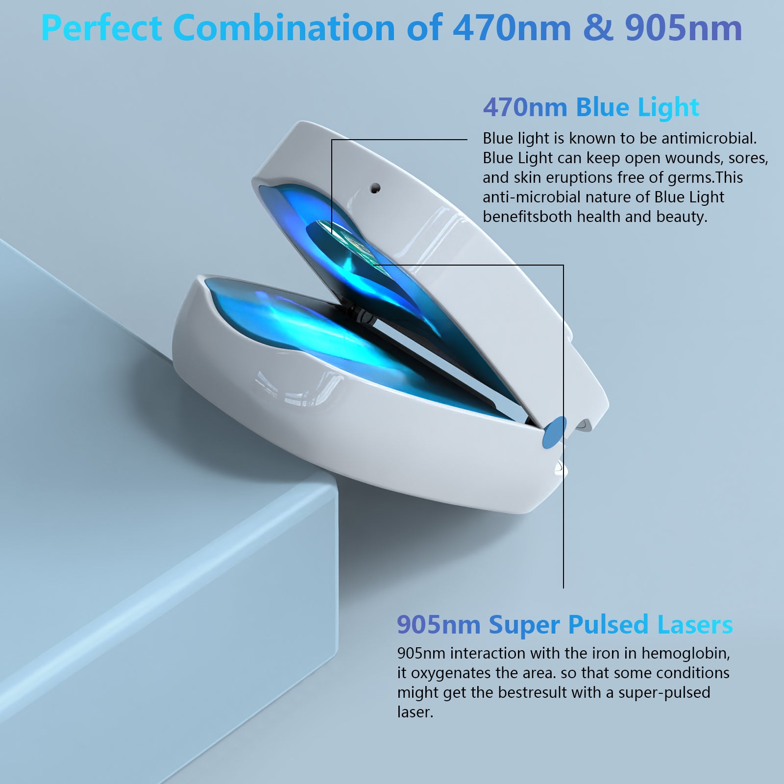 FDA Cleared Portable Laser Therapy Nail Cleaning Device