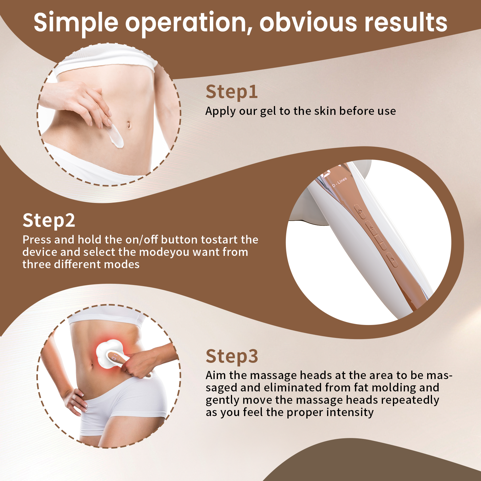KTS Powerful Anti-Cellulite Massager